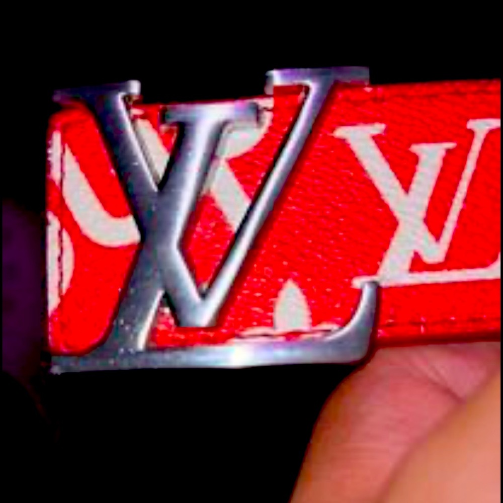 Lv supreme belt red